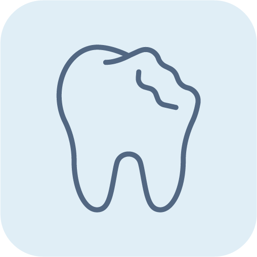 Broken Tooth Icon