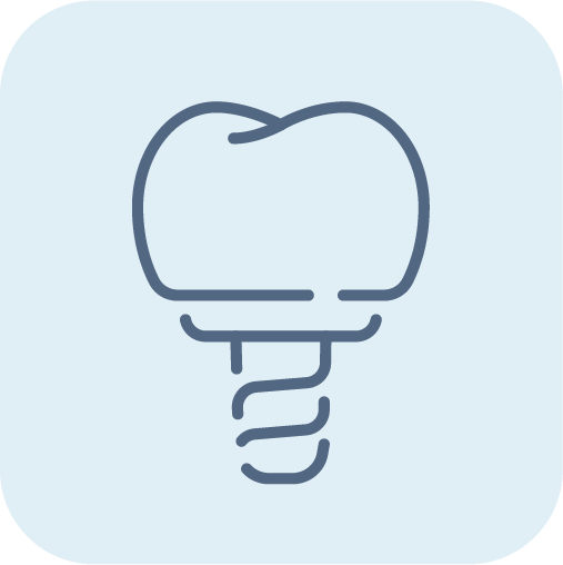 tooth implant icon